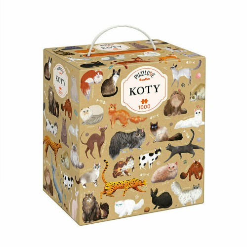 Przejdź do produktu PUZZLE 1000EL KOTY CZU PUD