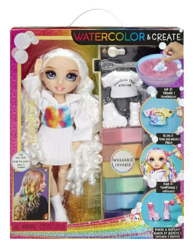 Przejdź do produktu MGA Rainbow High Watercolor & Create Fashion doll