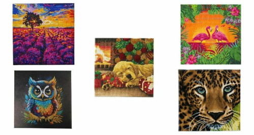 Przejdź do produktu EPEE Crystal Art - Obraz na płótnie 30x30cm z moza