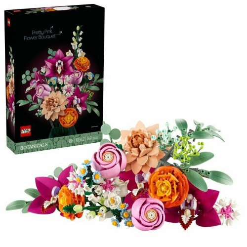 Przejdź do produktu LEGO 10342 BOTANICALS Piękny bukiet różowych kwiat