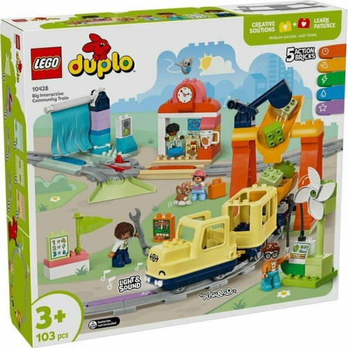 Przejdź do produktu LEGOÂ® DUPLOÂ® - Duży Interaktywny Pociąg Miejski