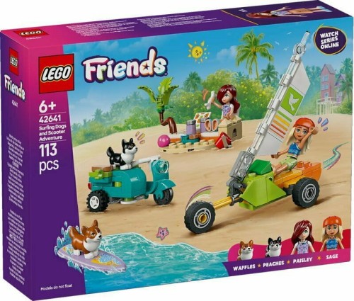 Przejdź do produktu LEGO 42641 FRIENDS Przygoda z surfującymi psami i