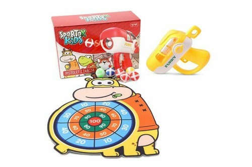 Przejdź do produktu Pistolet z miękką tarczą Żyrafa Sportox Kids 13619