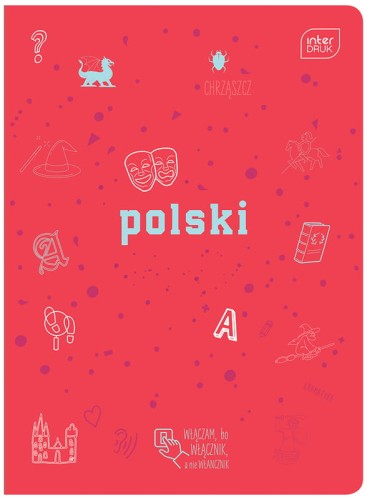 Przejdź do produktu Zeszyt tematyczny Hybrid do j.polskiego A5 60 k. linia FSC Mix Credit, Interdruk