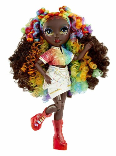 Przejdź do produktu MGA Rainbow High Lalka Iris tęczowa Creative Cryst