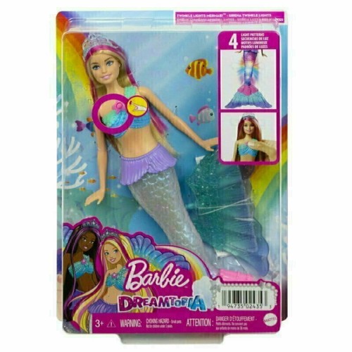 Przejdź do produktu Barbie Lalka Dreamtopia Syrenka migoczące światełk