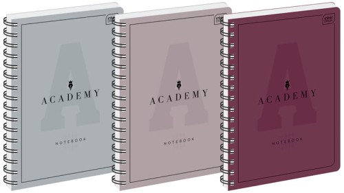 Przejdź do produktu Kołonotes A4 100k. kratka 90 Academy, Interdruk