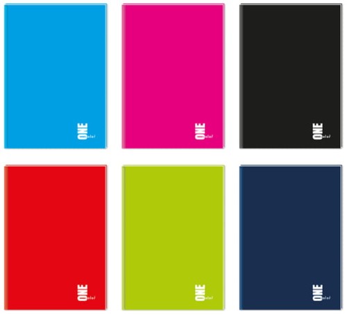 Przejdź do produktu Brulion A4 96 k. kratka kol. One Color, Interdruk