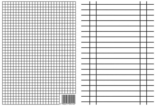 Przejdź do produktu Liniuszek A4 kratka i linia, Interdruk