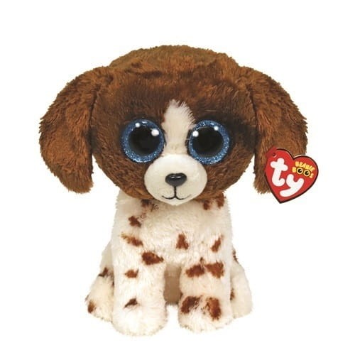Przejdź do produktu TY BEANIE BOOS Pies Muddles brązowo-biały 24cm 364