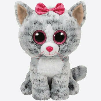 Przejdź do produktu Maskotka TY BEANIE BOOS KIKI - szary kot 24cm 3707