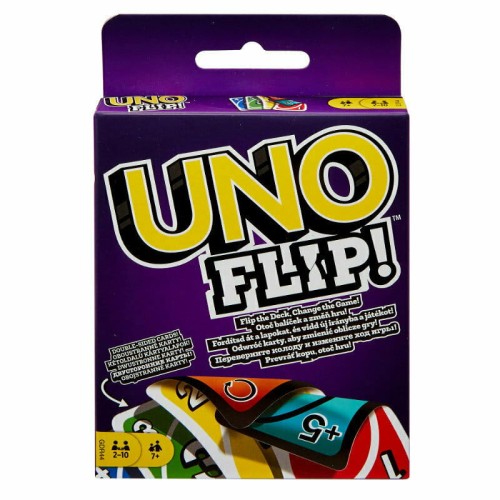 Przejdź do produktu UNO FLIP! gra karciana GDR44 p12 MATTEL