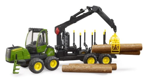 Przejdź do produktu Forwarder John Deere 1210E z pniami 02133 BRUDER