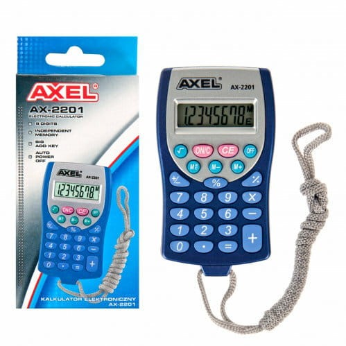 Przejdź do produktu STARPAK KALKULATOR AXEL AX-2201 346809