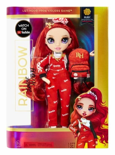 Przejdź do produktu MGA Rainbow High Junior High Fashion Lalka Ruby An
