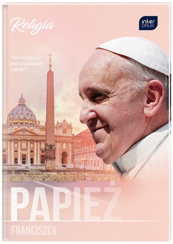 Przejdź do produktu Brulion tematyczny do Religii A5 64k JPII/Franciszek, Interdruk