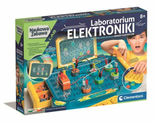Przejdź do produktu Clementoni Naukowa zabawa. Laboratorium elektronik