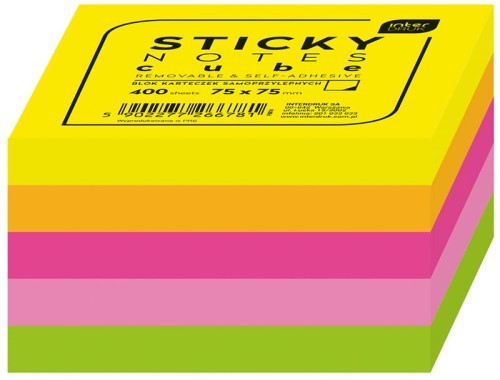 Przejdź do produktu BLOCZEK SAMOPRZYLEPNY 75X75  6781 A'6