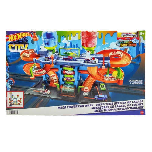Przejdź do produktu Hot Wheels City Zakręcona megamyjnia