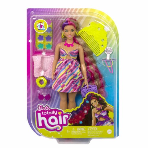 Przejdź do produktu Barbie Lalka Totally Hair HCM89 HCM87 MATTEL