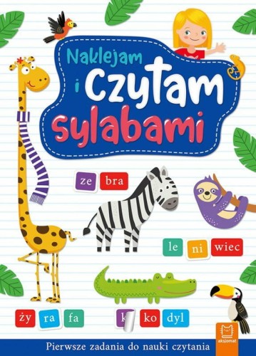 Przejdź do produktu Naklejam i czytam sylabami