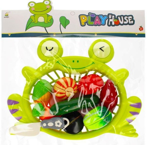 Przejdź do produktu Warzywa do krojenia + koszyk Żaba 501309 Mega Crea