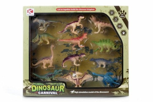 Przejdź do produktu ZESTAW DINOZAURÓW 12 EL.