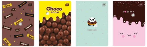 Przejdź do produktu Zeszyt A5 32 k. kratka Zapachowy Chocolate 70g, Interdruk