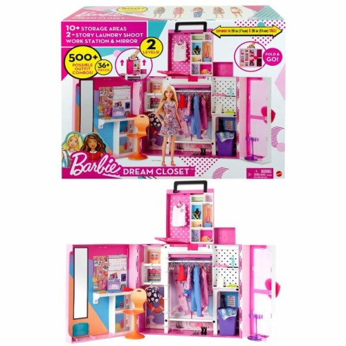 Przejdź do produktu Barbie Garderoba zestaw HBV28 MATTEL
