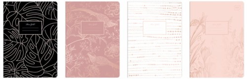 Przejdź do produktu Zeszyt A5 80 k. kratka Metalic Rose Gold, Interdruk
