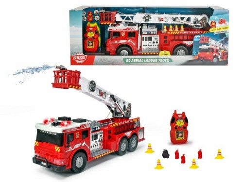 Przejdź do produktu PROMO Wóz strażacki z drabiną 60cm RC SOS