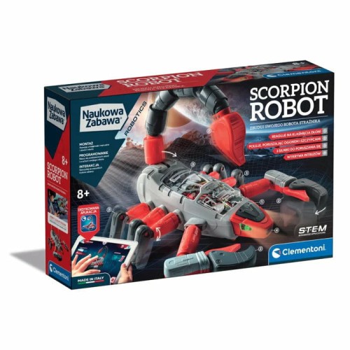 Przejdź do produktu Clementoni Naukowa zabawa. Mecha Skorpion 50718