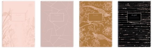 Przejdź do produktu Brulion A5 96k. kratka Metalic Rose Gold, Interdruk