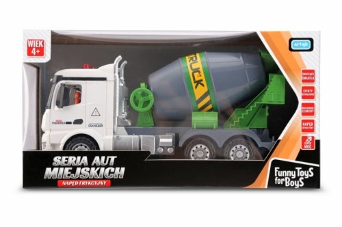 Przejdź do produktu AUTO MIEJSKIE TOYS FOR BOYS BETONIARKA 2766