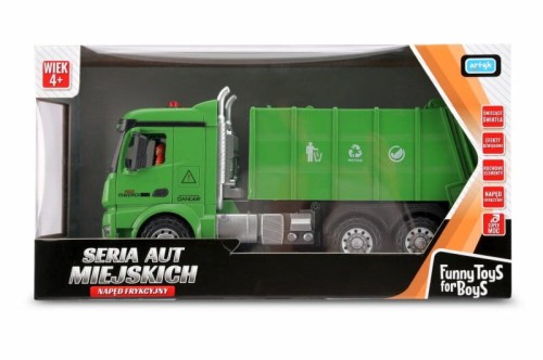 Przejdź do produktu Śmieciarka światło dźwięk ruchome elementy 132797