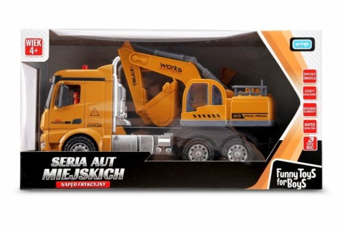 Przejdź do produktu AUTO MIEJSKIE TOYS FOR BOYS KOPARKA
