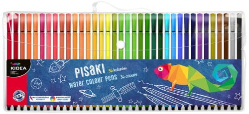 Przejdź do produktu FLAMASTRY PISAKI W ETUI 36 KOL. KIDEA 2622