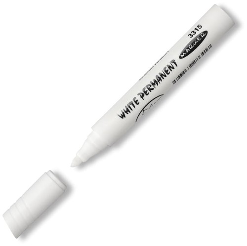 Przejdź do produktu Marker permanentny okr.-końc. 2,5 mm biały 7733150002KS, Koh-i-Noor