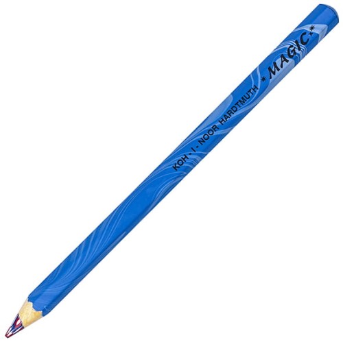 Przejdź do produktu Kredki magic Koh-i-noor 3w1 niebieska