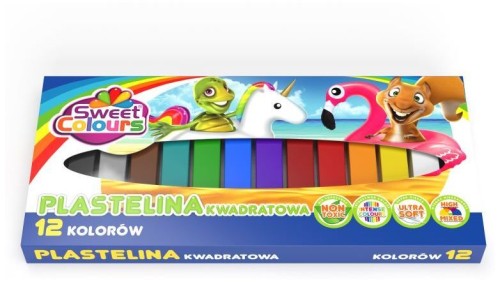 Przejdź do produktu KP PLASTELINA 12KOL KWADRATOWA