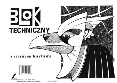 Przejdź do produktu Blok Tech,A4 Czarny Kreska