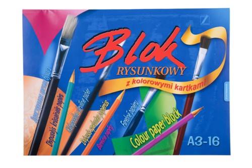 Przejdź do produktu BLOK RYS.A3/16 KOLOR KRESKA
