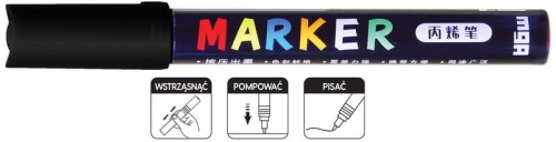 Przejdź do produktu Marker akrylowy M&G czarny