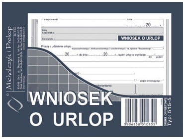 Przejdź do produktu Wniosek o urlop