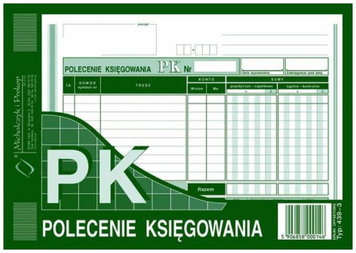 Przejdź do produktu Polecenie księgowania OFF30