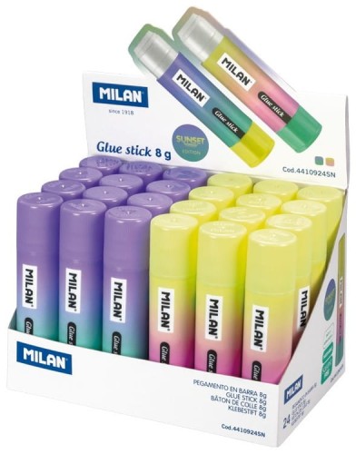 Przejdź do produktu Klej w sztyfcie 8g Sunset mix p24 4410001SN MILAN,