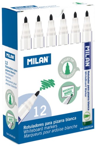 Przejdź do produktu Marker suchościeralny zielony okrągła końcówka, Milan