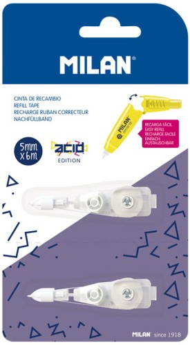 Przejdź do produktu MILAN WKŁAD DO KOREKTORA  ACID BLISTER 2SZT,