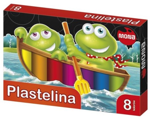 Przejdź do produktu Plastelina 8kol. MONA
