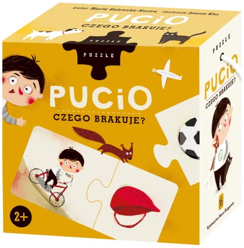 Przejdź do produktu Puzzle dla dzieci Pucio Czego brakuje? Nasza Księg